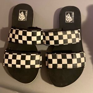 Vans Checkered Slides